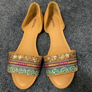 Beautiful multi color sandal